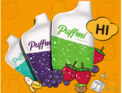 Одноразовая электронная сигарета PUFFMI DY4500, 2%, 12 мл, 500 мАч, 4500 затяжек (подзаряжаемая)