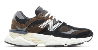 New Balance 9060 Brown Black сбоку