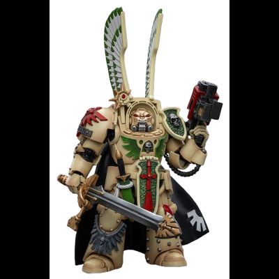 Рыцарь Крыла Смерти Темных Ангелов (Warhammer 40k) - КОЛЛЕКЦИОННАЯ ФИГУРКА 1/18 Dark Angels Deathwing Strikemaster with Power Sword (JT9169) - JOYTOY