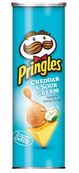 Pringles - Pringles Cheddar & Sour Cream Принглс Чеддер со сметаной ...