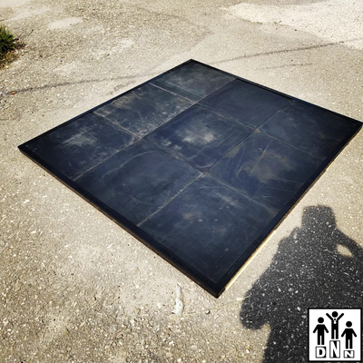 Помост для гиревого спорта резиновый