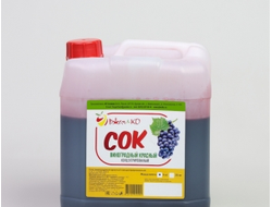 Сок концентрированный Виноград красный Djemka 5 кг (канистра)