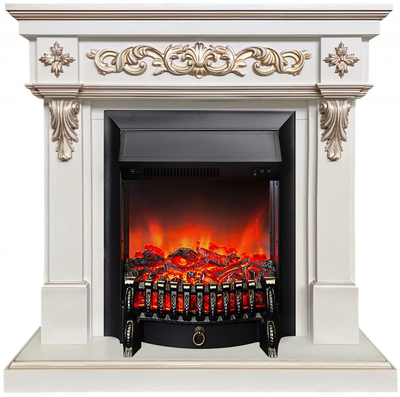 Электрокамин Глория WT с очагом Fobos