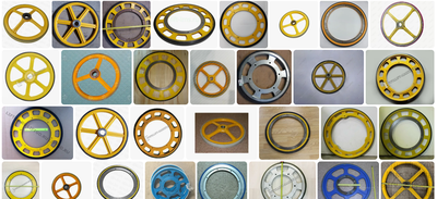 Приводное колесо поручня эскалатора D587 мм (крепление М10)