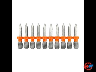 Гвозди-шпильки c резьбой по легкому бетону и кирпичу GNGM6-8-22-BT