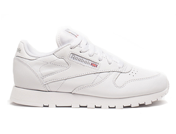 Reebok Classic белые 01, КОЖА женские (36-41) Арт: 004MF(I)