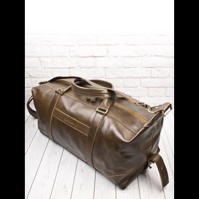 Кожаная дорожная сумка Avellino Premium brown (арт. 
4039-63)