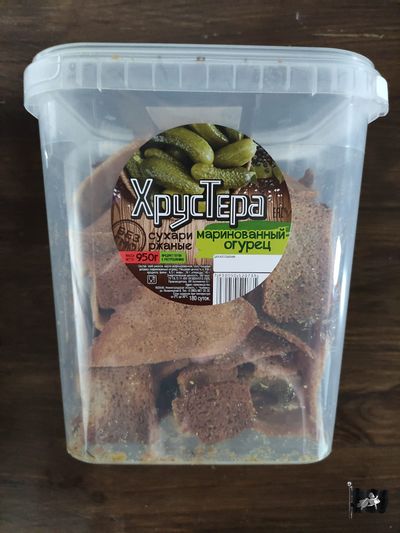 Гренки Хрустера "МАЛОСОЛЬНЫЙ ОГУРЕЦ" (ведро)