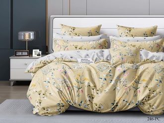 Постельное белье Cleo семейное поплин 145х215х2 220х240х1 50х70х2 70х70х2 41/246-PC