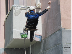 покраска фасада