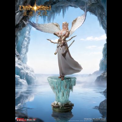 ПРЕДЗАКАЗ - Светлая эльфийка-ангел - Коллекционная фигурка 1/6 Dawn Angel (White) (PL2025-233A) - TBLeague ?ЦЕНА: 25700 РУБ.?