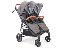 Коляска прогулочная для двойни Valco baby Snap Duo Trend Charcoal