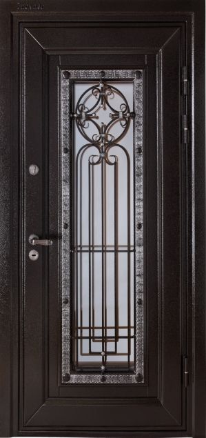 Металлическая входная дверь на заказ "Камелот" одностворчатая