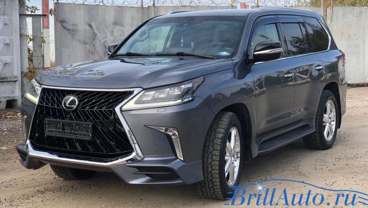 Установка обвеса TRD Superior на Lexus 570/450D