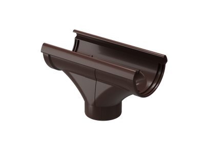 Водосточная воронка Lux, шоколад