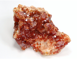 Ванадинит, кристаллы на породе, Марокко (41*30*25 мм, 34 г) №35884