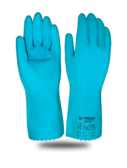 Перчатки Safeprotect КЛИНХОУМ (латекс, хлопк.слой, толщ.0,40мм, дл.300мм)