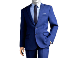 Классический мужской костюм (синий) - 1/6 The British Agent Suit (X-39A) - POPTOYS