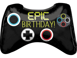 Фольгированный шар "Геймпад, Твой День Рождения!"