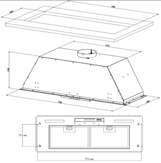 Вытяжка KORTING KHI 9931 RB