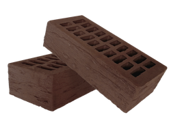Кирпич облицовочный Коричневый Rock 1 NF 250х120х65 М125-200 Красная гвардия