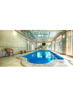 Композитный бассейн 10,9 х 3,7 х 1,26-1,64 "Ле Ман" Franmer