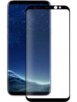 Защитное стекло Perfeo HQ для Samsung S9+ (черная рамка)