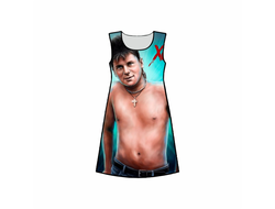 Платье 3D с полной запечаткой Сектор Газа, Юрий Хой №7