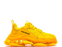 Кроссовки Balenciaga Triple S Clear Sole Yellow