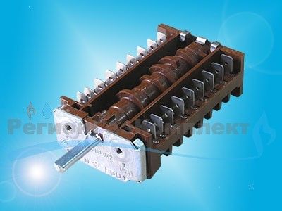 Переключатель духовки GEFEST 1502, ДА102 (00-02), ДА122 (-01,-02) 10 режимов