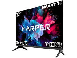 Телевизор Harper 32R750TS  32"  HD Ready  Яндекс ТВ  Черный