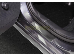 Накладки на пороги для Skoda Octavia A7 2013-