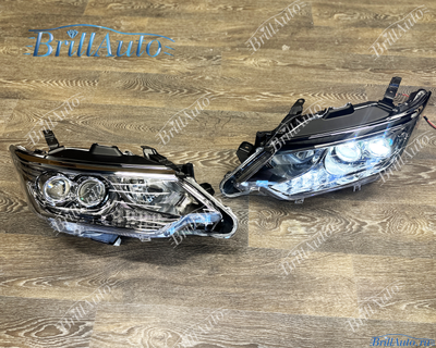 Фары Toyota Camry 55 Exclusive 2 линзы LED светодиодные