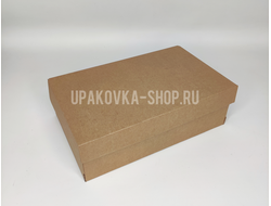 Коробка с откидной крышкой 312*193*97 мм БУРЫЙ