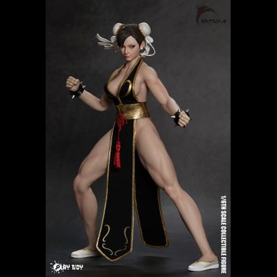 Чун Ли (серия Street Fighter) - Коллекционная ФИГУРКА 1/6 Fighting Goddess 2.0 (P023A) - PLAY TOY
