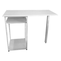 Прямоугольный журнальный стол с металлическим основанием