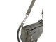 (АРТИКУЛ: 7503/1) СУМКА ЖЕНСКАЯ, НЕБОЛЬШАЯ, НАТУРАЛЬНАЯ КОЖА, СЕРАЯ, С ДЕКОРАТИВНЫМ НАРУЖНЫМ КАРМАНОМ, С ПЛЕЧЕВЫМ РЕМНЕМ