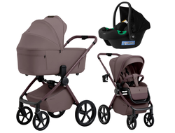 Коляска 3в1 Sweet Baby Elegante Therma Colore, цвет Mokka / Коричневый (Elegante)