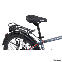 Электровелосипед WHITE SIBERIA CAMRY ALLROAD 500W матовый зеленый