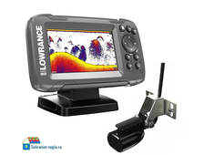 Аренда эхолота Lowrance Hook2-4x Bullet Skimmer CE ROW