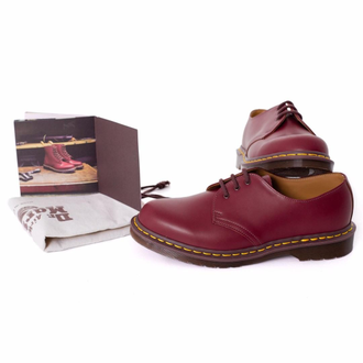 Полуботинки Dr. Martens 1461 Cherry Red Smooth бордовые