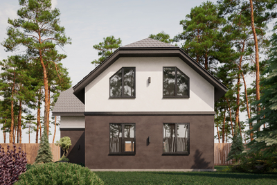 Двухэтажный дом с четырьмя спальнями 144м² (S21)