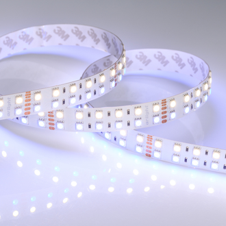 Лента Arlight RT 2-5000 24V RGB-White 2x2 (5060, 720 LED, LUX) (32 ВТ/М, IP20)