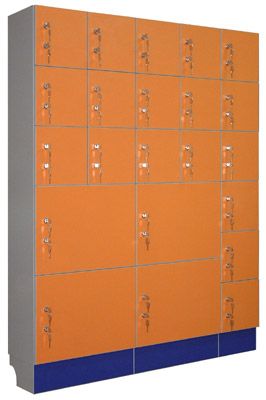 Шкаф сейфовый (депозитный), облицовка ЛДСП