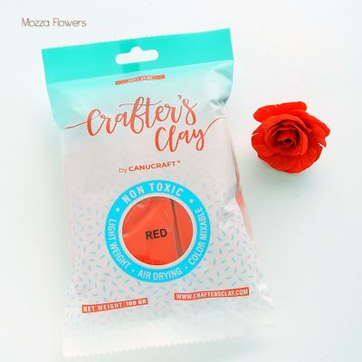 Полимерная глина Crafters Clay красная