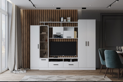 Гостиная Оскар 5 Белый (ТЭКС)