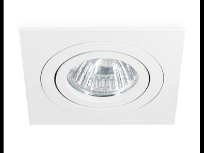 Встраиваемый светильник Ambrella MR16 GU5.3 max11W квадрат повор. бел. 92(80)x28 TECHNO SPOT TN102621 WH