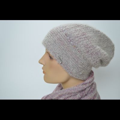 Шапка и шарф Vizio 1311 комплект розовый