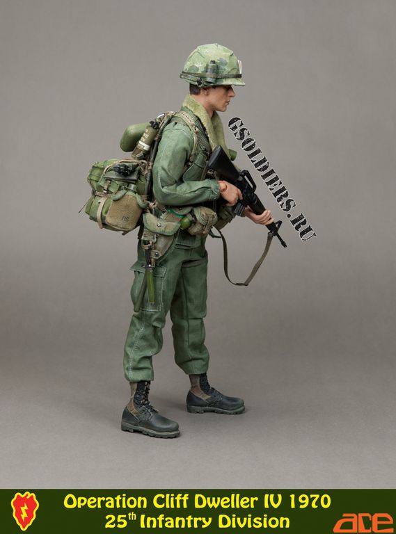 Коллекционная фигурка 1/6 Operation Cliff Dweller IV 1970 - 25th Infantry D...
