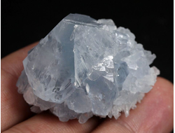 Целестин голубой, друза кристаллов, Мадагаскар (45*35*30 мм, 56 г) №36263